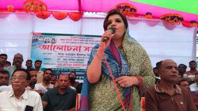 গণতন্ত্র প্রতিষ্ঠা না হওয়া পর্যন্ত যুদ্ধ চলবে: শামা ওবায়েদ