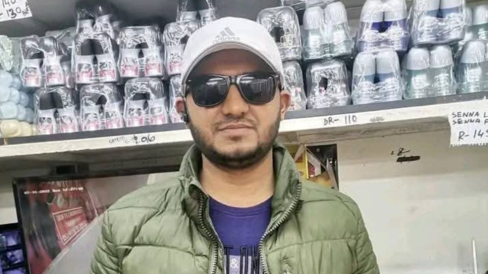 দক্ষিণ আফ্রিকায় মারা যাওয়া কাজী মহিউদ্দিন পলাশ।