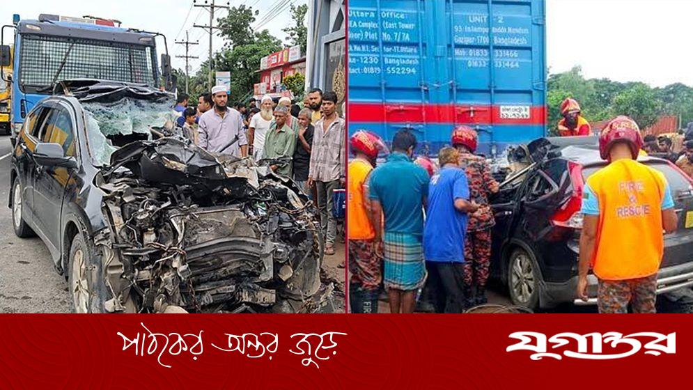 মিরসরাইয়ের সড়কে ঝরল বাবা-মেয়ের প্রাণ, আহত ৪