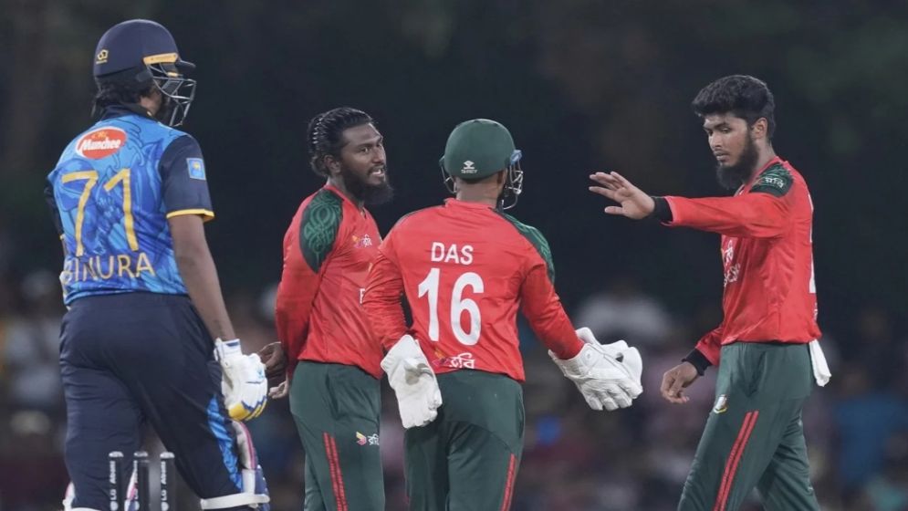 সবশেষ সিরিজে শ্রীলঙ্কার মাটিতে ২-১ ব্যবধানে জিতেছিল বাংলাদেশ/ফাইল ছবি