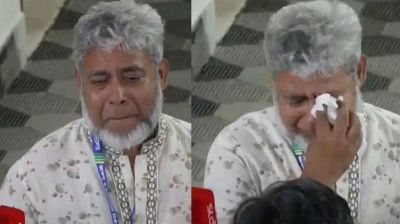 খুশিতে কাঁদলেন জুলাইয়ে চোখ হারানো জাবি অধ্যাপক লুৎফুল এলাহী