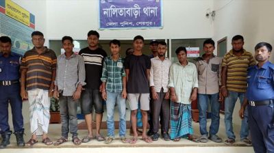 পিডিবির তার চুরি করতে গিয়ে ধরা ৯ কর্মচারী