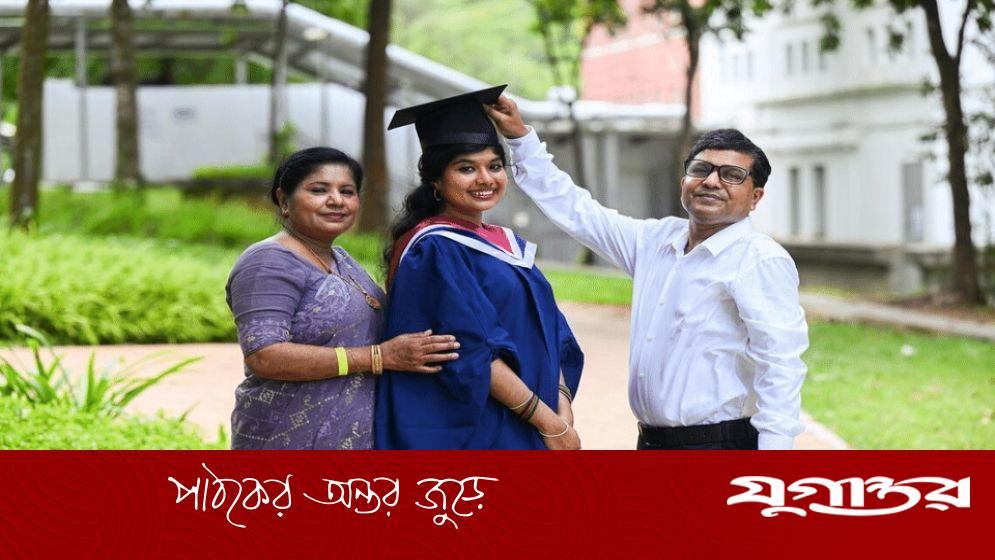 সিঙ্গাপুরে বাংলাদেশি অভিবাসীর কন্যার সাফল্য