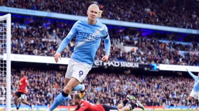 ম্যানচেস্টার ডার্বিতে সিটির জয়, হালান্ডের জোড়া গোল