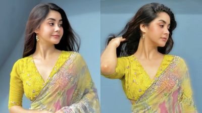 এবার শাড়িতে মুগ্ধতা ছড়াচ্ছেন তাহসানপত্নী