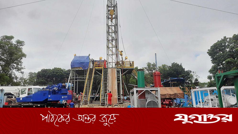 রশিদপুরে কূপ থেকে নতুন করে জাতীয় গ্রিডে গ‍্যাস সরবরাহ শুরু