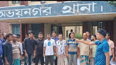 অভয়নগরে আওয়ামী লীগের  ১১ নেতাকর্মী গ্রেফতার