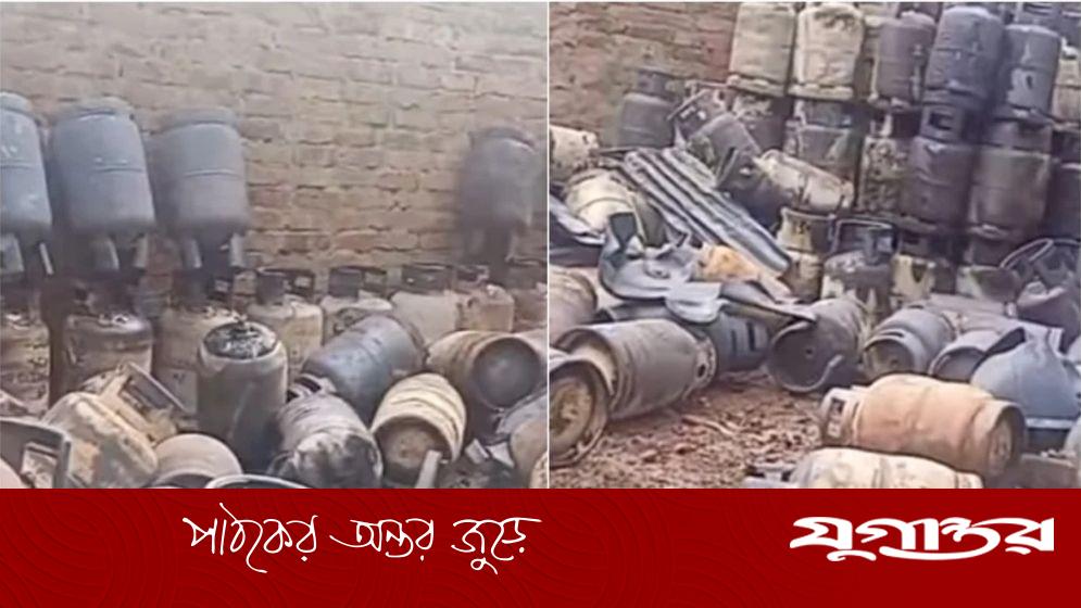 সিগারেটের আগুনে গ্যাস সিলিন্ডার বিস্ফোরণ, দগ্ধ ১০