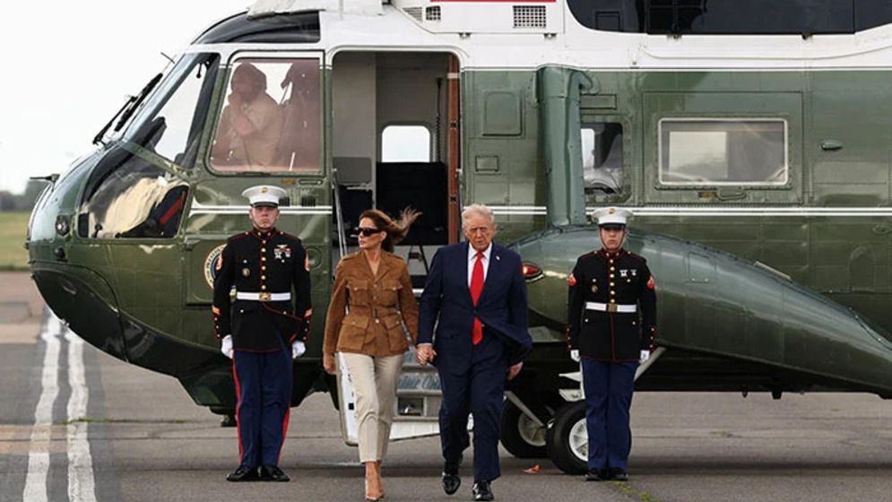 কারিগরি ত্রুটির কবলে ট্রাম্পের হেলিকপ্টার, যা জানা গেল