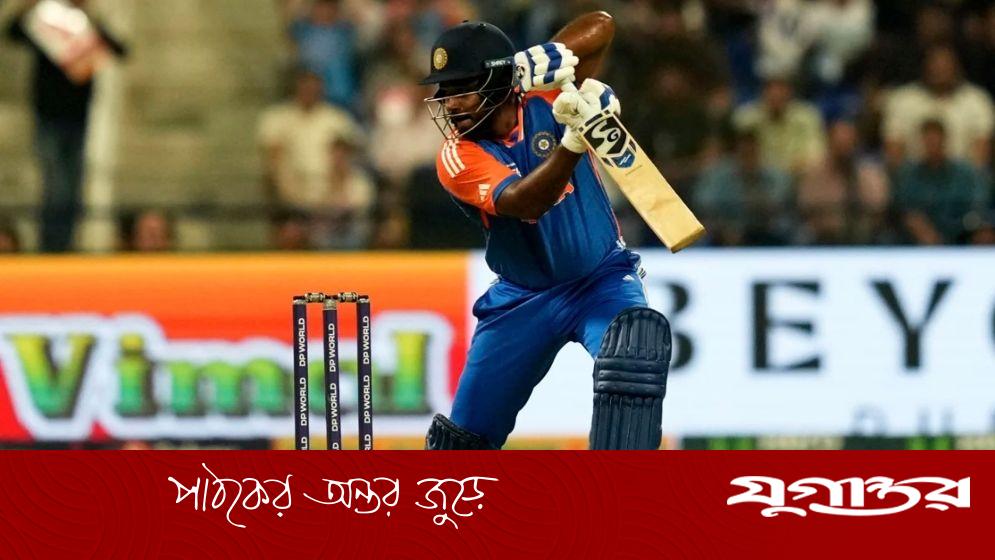 স্যামসনের ফিফটিতে চ্যালেঞ্জিং স্কোর পেল ভারত