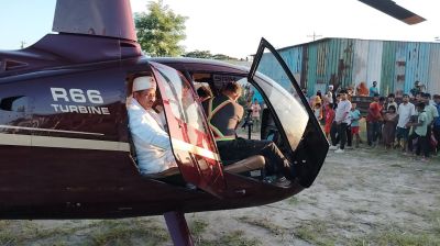 প্রেমিকের সঙ্গে পালিয়েছে স্ত্রী, হেলিকপ্টারে নতুন বউ আনলেন স্বামী