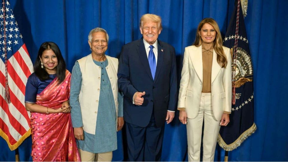 ট্রাম্পের সঙ্গে প্রধান উপদেষ্টার ছবি নিয়ে যা জানালেন প্রেস সচিব