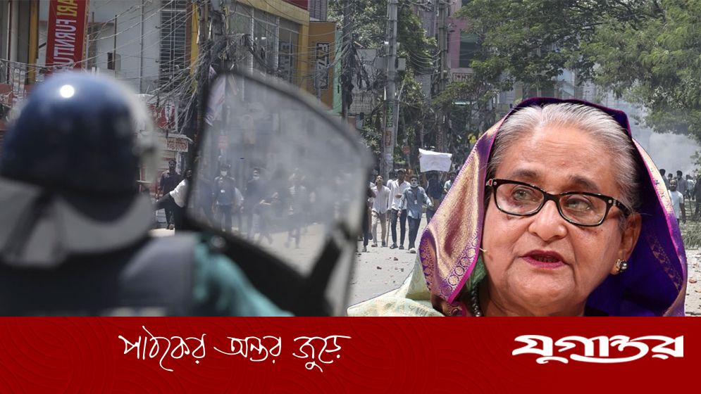 প্রাণঘাতী অস্ত্রের ব্যবহার হাসিনার নির্দেশেই