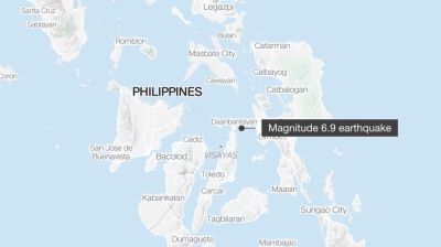 ফিলিপাইনে শক্তিশালী ভূমিকম্প, সুনামির শঙ্কা
