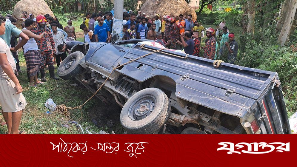 পিকআপ চাপায় মা-মেয়ের মৃত্যু