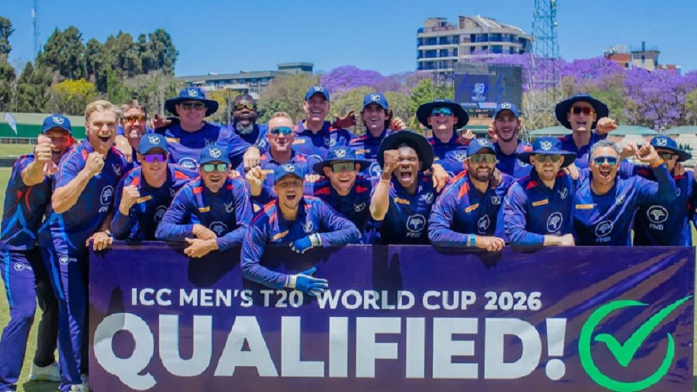 টি-টোয়েন্টি বিশ্বকাপে জায়গা পাকা করল নামিবিয়া