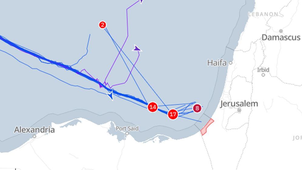 ফ্লোটিলার নৌযানগুলোর মধ্যে মাত্র চারটির তথ্য পাওয়া যাচ্ছে