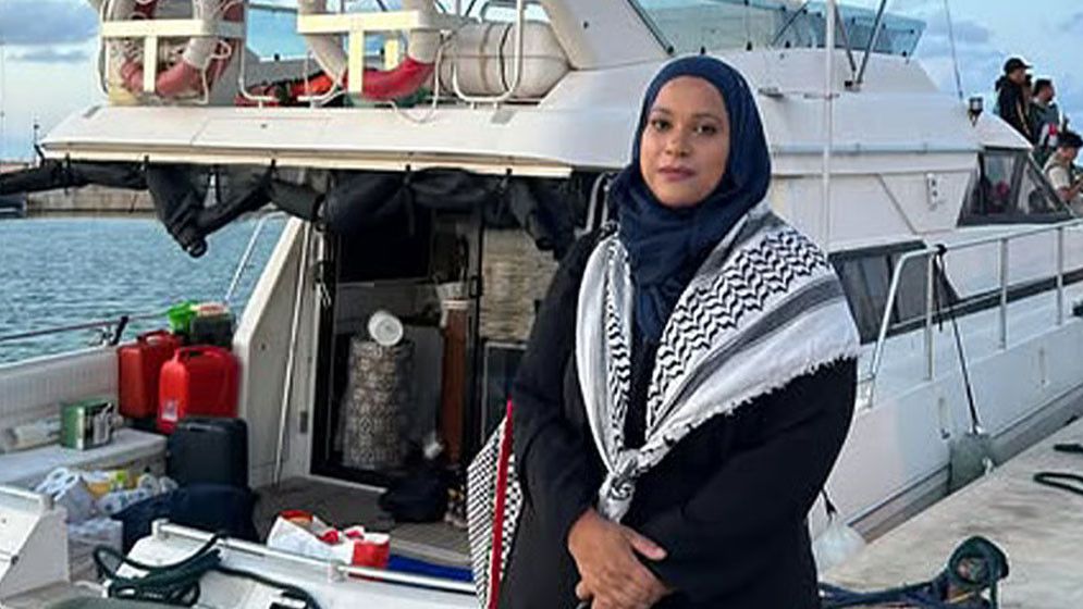 সুমুদ ফ্লোটিলায় বাংলাদেশি বংশোদ্ভূত রুহি আখতার