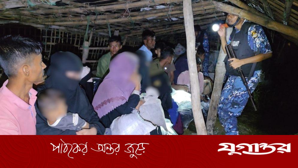 টেকনাফে ফের পাচারকারীদের আস্তানা থেকে ২১ জনকে উদ্ধার