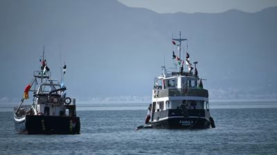 এখনো গাজার দিকে এগোচ্ছে সুমুদ ফ্লোটিলার ‘দ্য ম্যারিনেট’ জাহাজ