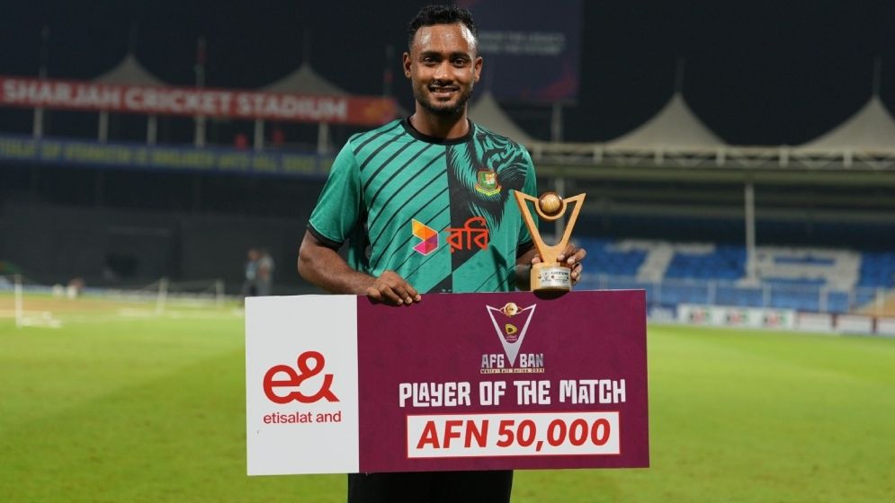 যতবার ম্যাচসেরা হব, সব অর্থ বিতরণ করব: শরিফুল