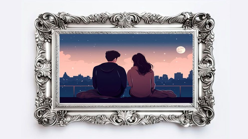 রুপোর ফ্রেমে যুগলবন্দি ছবি