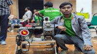 চুয়াডাঙ্গার জিহাদের রোবট স্বর্ণপদক জিতল মালয়েশিয়ায়