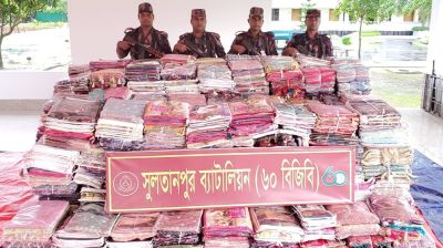 কোটি টাকার শাড়ি ও ৪৭ লাখ টাকার ফুচকা জব্দ