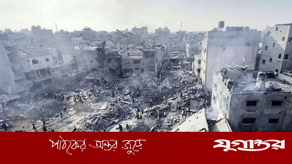 দুই বছরে গাজায় ২ লাখ টন বিস্ফোরক ফেলেছে ইসরাইল