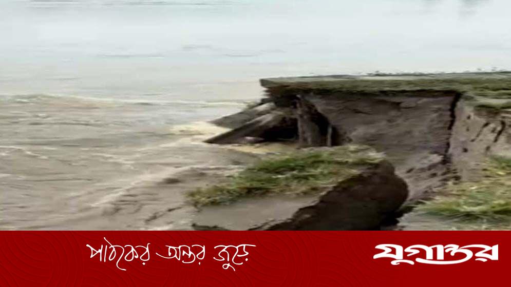 কমছে বন্যার পানি, তীব্র আকার ধারণ করেছে তিস্তার ভাঙন
