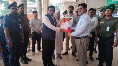 বেনাপোল বন্দর পরিদর্শনে ভারতের ডেপুটি হাইকমিশনার