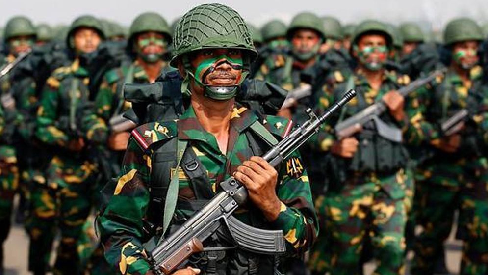 সেনাবাহিনীতে চাকরির সুযোগ