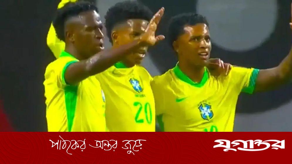 ফিরল ‘জোগো বনিতো’, কোরিয়াকে নিয়ে ছেলেখেলা করল ব্রাজিল