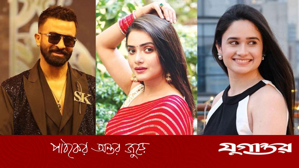 দেশপ্রেমের গল্পে শাকিবের সঙ্গী তানজিন তিশা ও ঐশী
