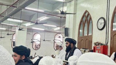 দেওবন্দে আফগান পররাষ্ট্রমন্ত্রীকে উষ্ণ সংবর্ধনা, দেওয়া হলো বিশেষ ‘সনদ’