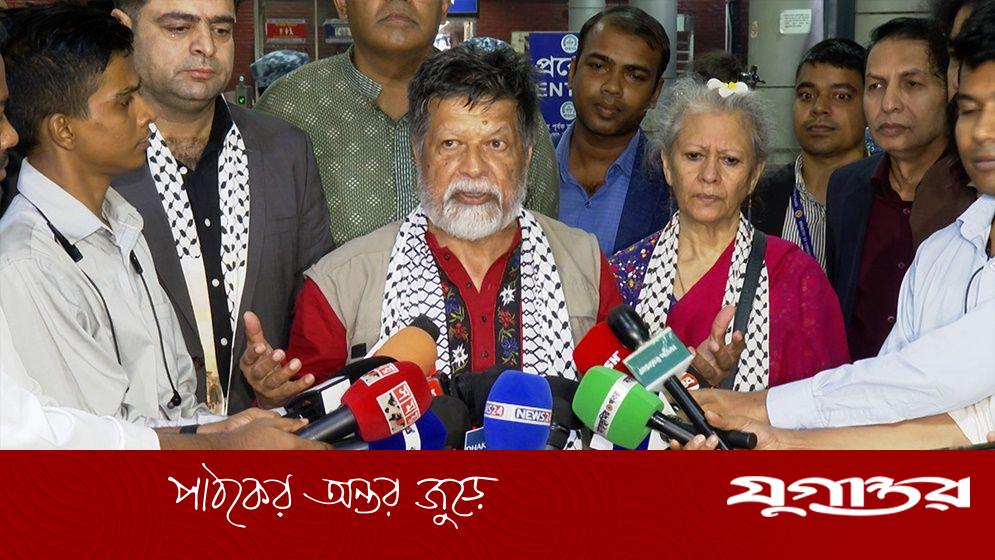দেশে ফিরেই ফিলিস্তিনকে নিয়ে যে বার্তা দিলেন শহিদুল আলম