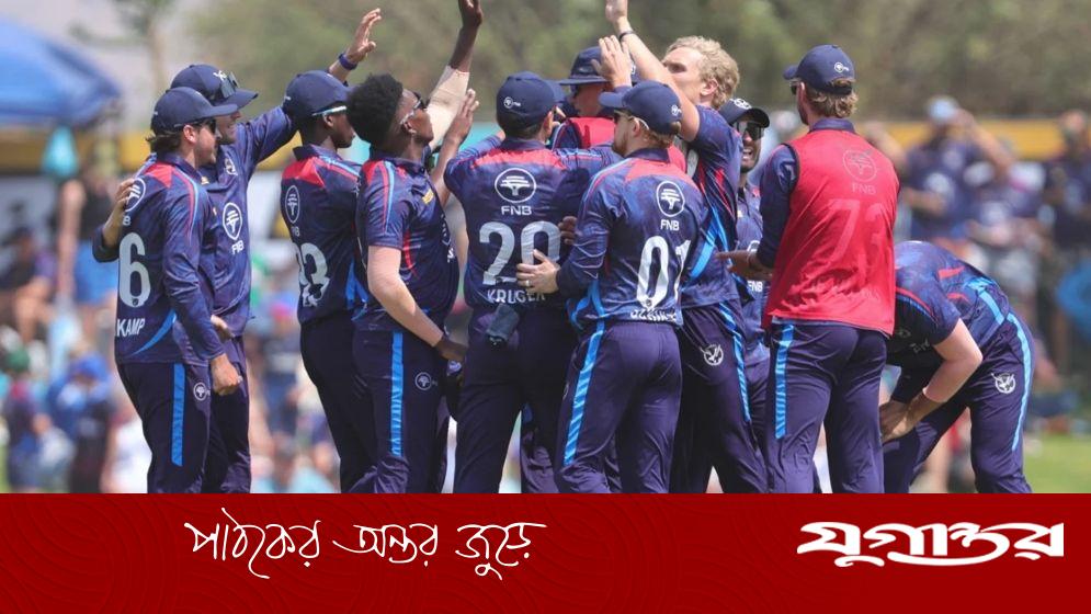 দক্ষিণ আফ্রিকাকে উড়িয়ে নামিবিয়ার ইতিহাস