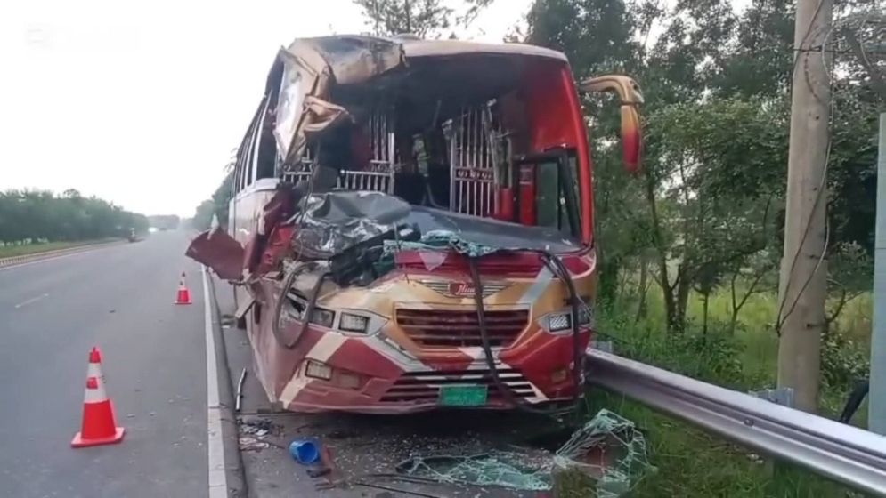 ঢাকা-ভাঙ্গা এক্সপ্রেসওয়েতে দুর্ঘটনায় নিহত ১, আহত ১০