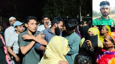 শিবির নেতাকে পিটিয়ে হত্যা, খুনিদের গ্রেফতার দাবিতে বিক্ষোভ