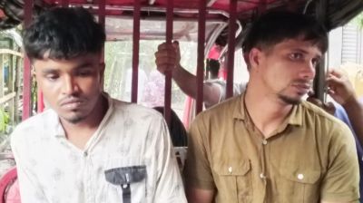 পাম্পে তেল নিতে এসে ধরা পড়ল ২ চোর