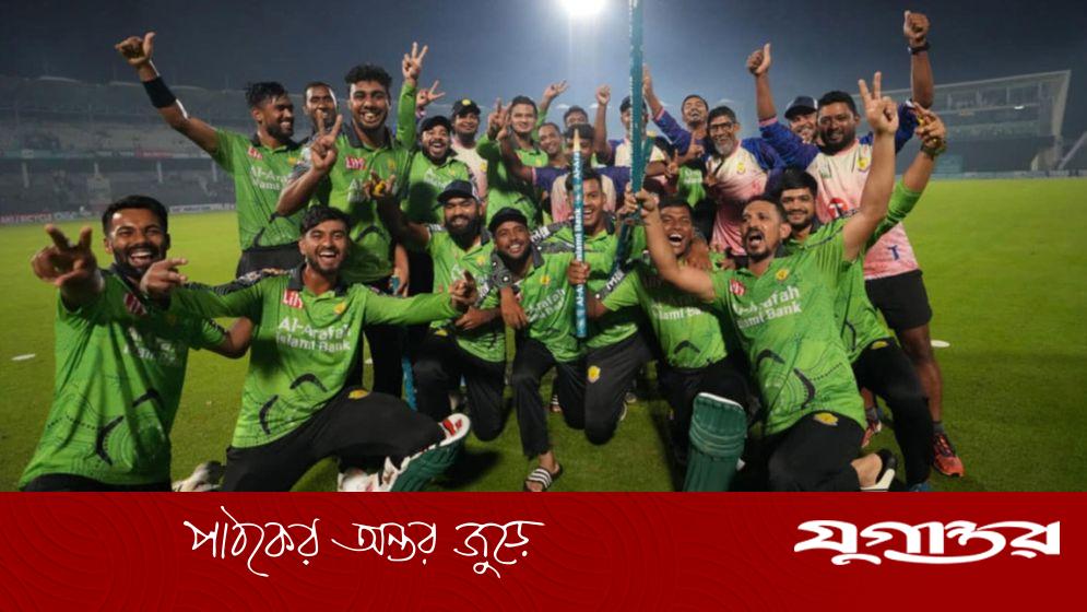 নাসিরের দুর্দান্ত পারফরম্যান্সে রংপুর চ্যাম্পিয়ন