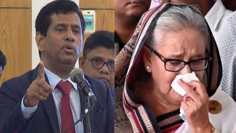 হাজার হাজার দেশপ্রেমিকের হত্যার নির্দেশদাতা ছিলেন হাসিনা: চিফ প্রসিকিউটর