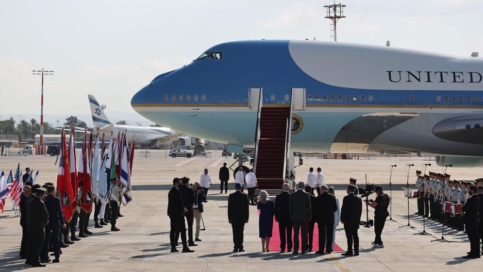 ট্রাম্পকে লাল গালিচায় স্বাগত জানাল ইসরাইল