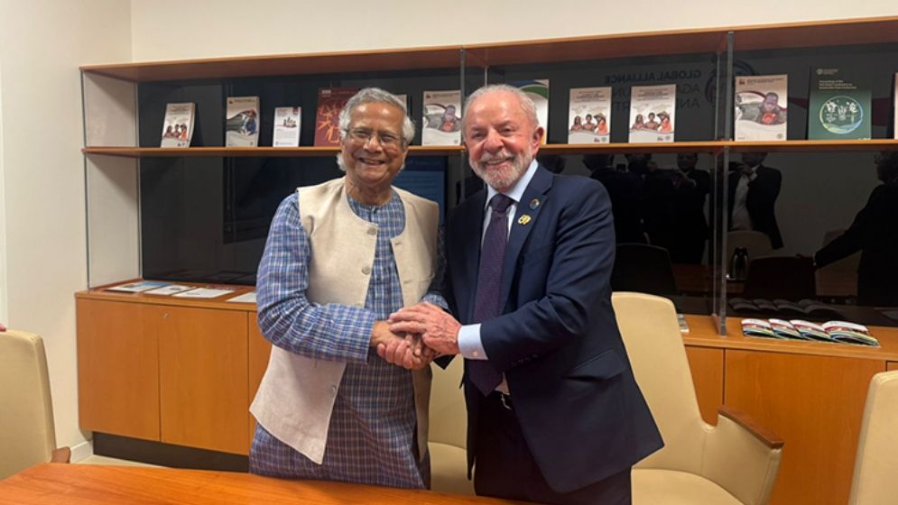 প্রধান উপদেষ্টার সঙ্গে ব্রাজিল প্রেসিডেন্টের বৈঠক