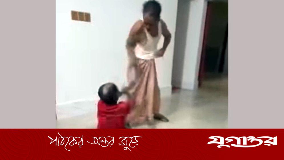 মাথা ন্যাড়া করে শিশু নির্যাতনের ভিডিও ভাইরাল