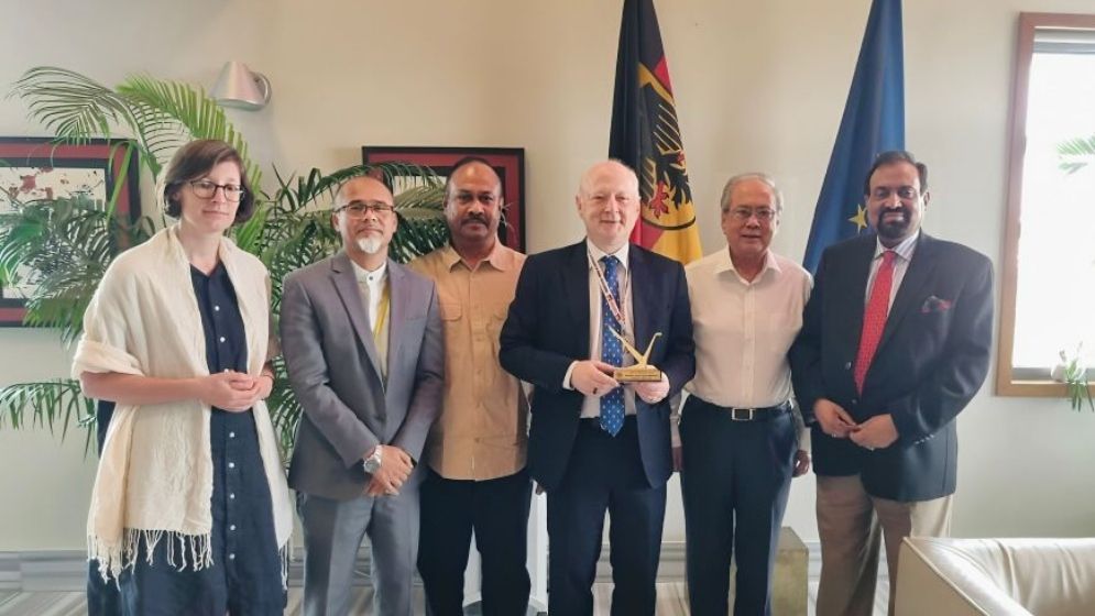 জার্মান রাষ্ট্রদূতের সঙ্গে জাতীয় পার্টি নেতাদের যা কথা হলো