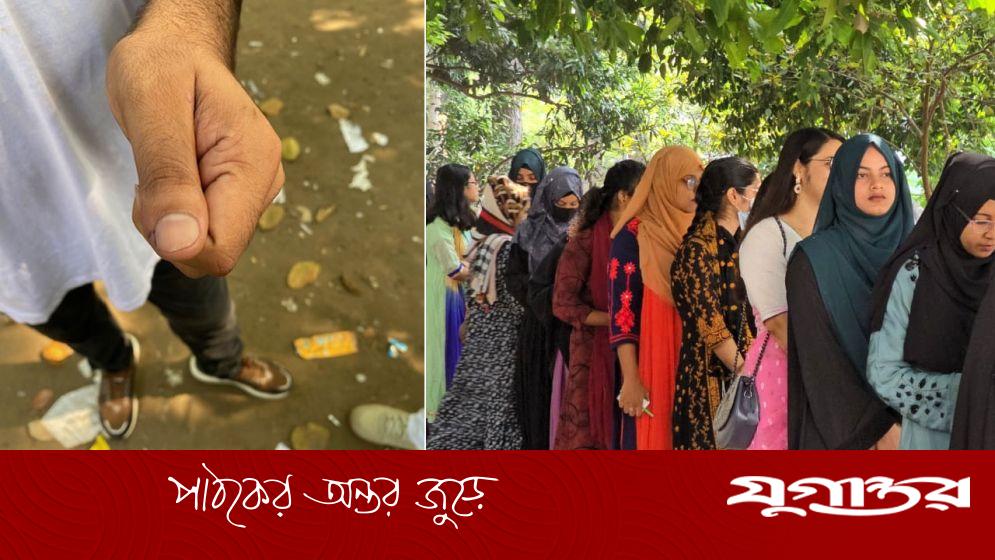 আঙুলের কালি মুছে যাওয়ার অভিযোগ ছাত্রদল ও ভোটারদের