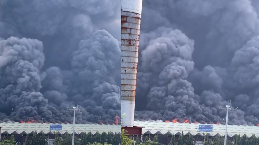 শাহজালাল বিমানবন্দরে ভয়াবহ আগুন, নিয়ন্ত্রণে ৩৬ ইউনিট