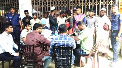 মা ইলিশ রক্ষা অভিযানে জেলেসহ ২ লাখ মিটার জাল আটক