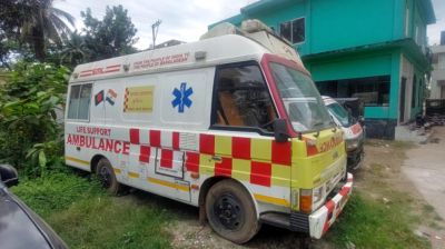 চার বছর ধরে অচল ভারতের উপহার লাইফ সাপোর্ট অ্যাম্বুলেন্স